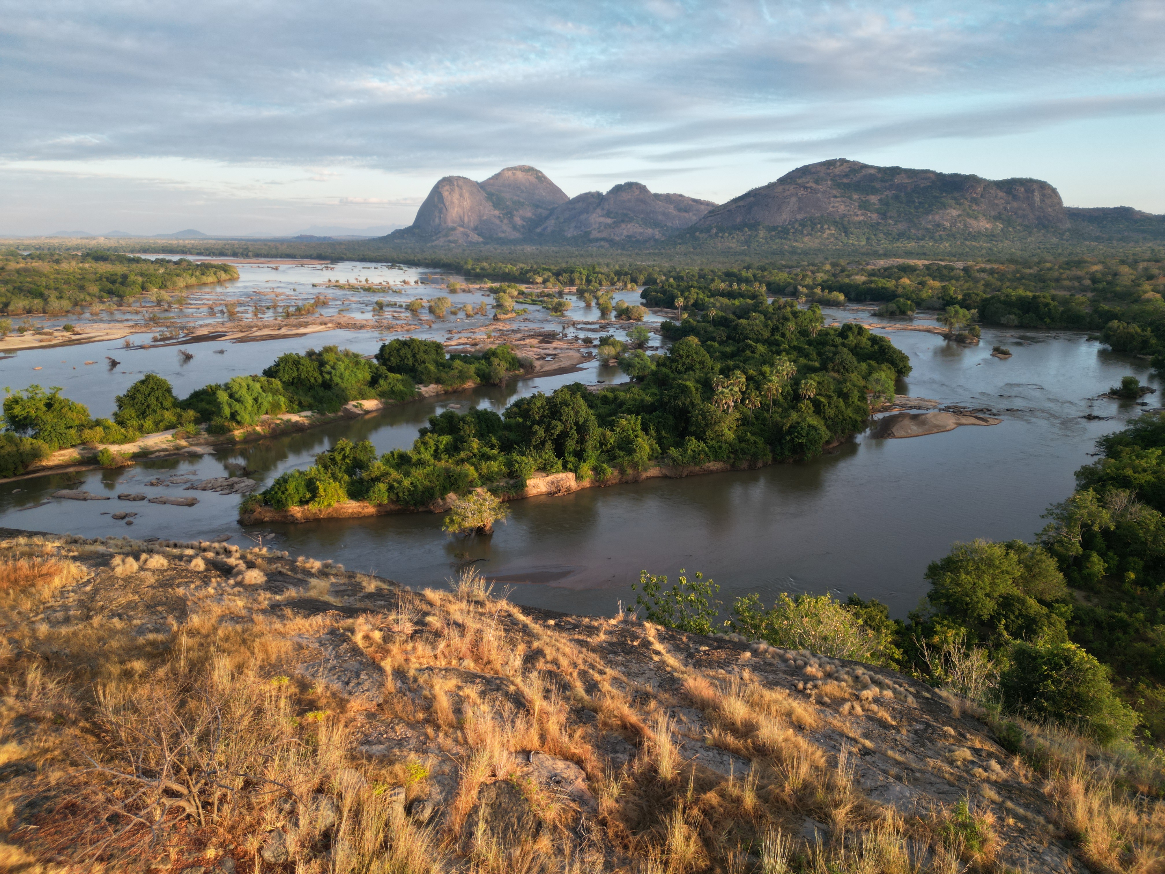 Landscape of Niassa Special Reserve, northern Mozambique.