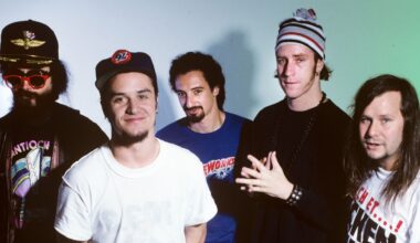 Faith No More in New York City on July 28,1992. Photo by Ebet Roberts/Redferns