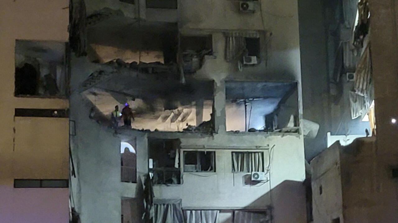 Live: Israel strikes central Beirut as Iran attack leaves two dead near Tel Aviv