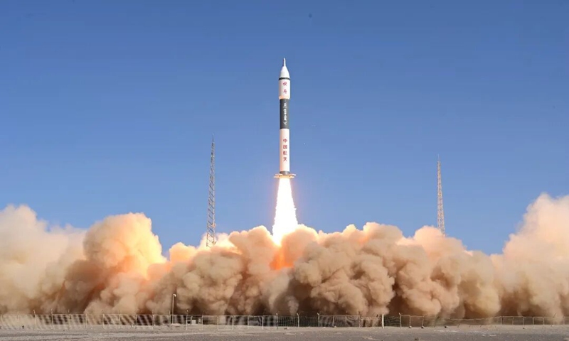 China's Kuaizhou-11 Y7 rocket launches 8 new satellites - Global Times