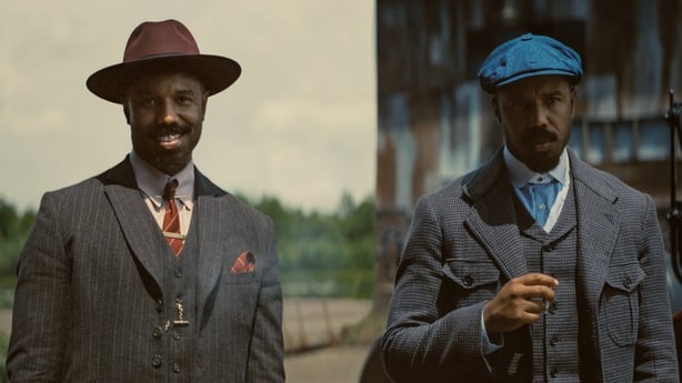 (L-R) Michael B Jordan as Stack and Smoke in Sinners