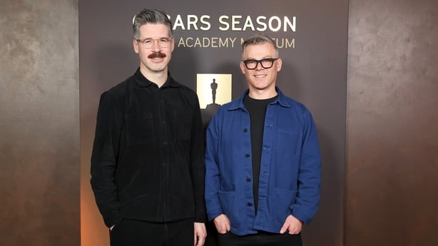 (L-R) John Kelly and Andrew Freedman attend The Academy Museum Presents 98th Oscars Nominee Spotlight - Animated Short Film at Academy Museum of Motion Pictures on 7 March, 2026 in Los Angeles, California. (Photo by Monica Schipper/Getty Images)