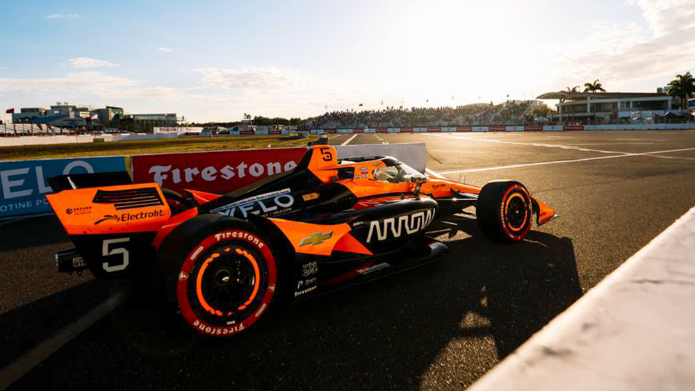 Pato O’Ward, Arrow McLaren Step Forward in St. Pete Warmup
