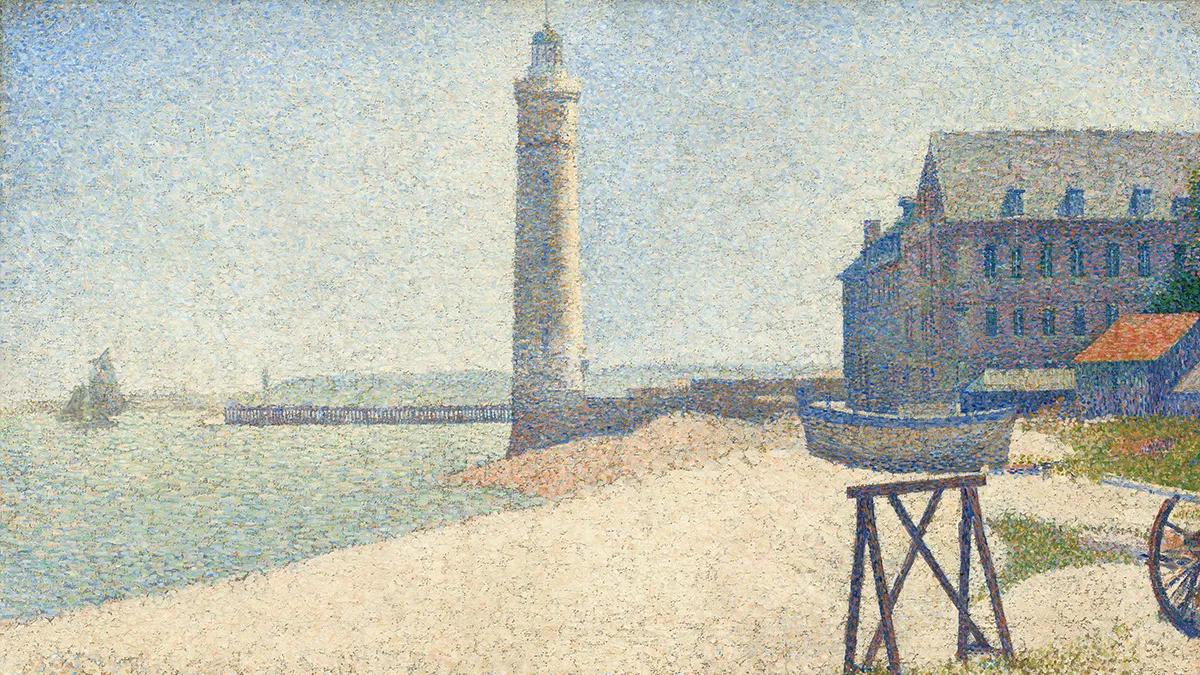 the sunlit Normandy that inspired Seurat