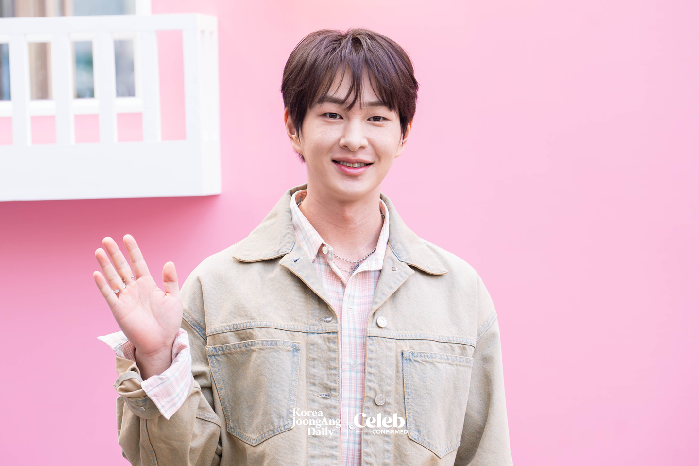 Onew during a press event for the release of his fifth EP “Tough Love,” at Yeonghwa 104 in Seongdong District on March 9 [DANIELA GONZALEZ PEREZ]