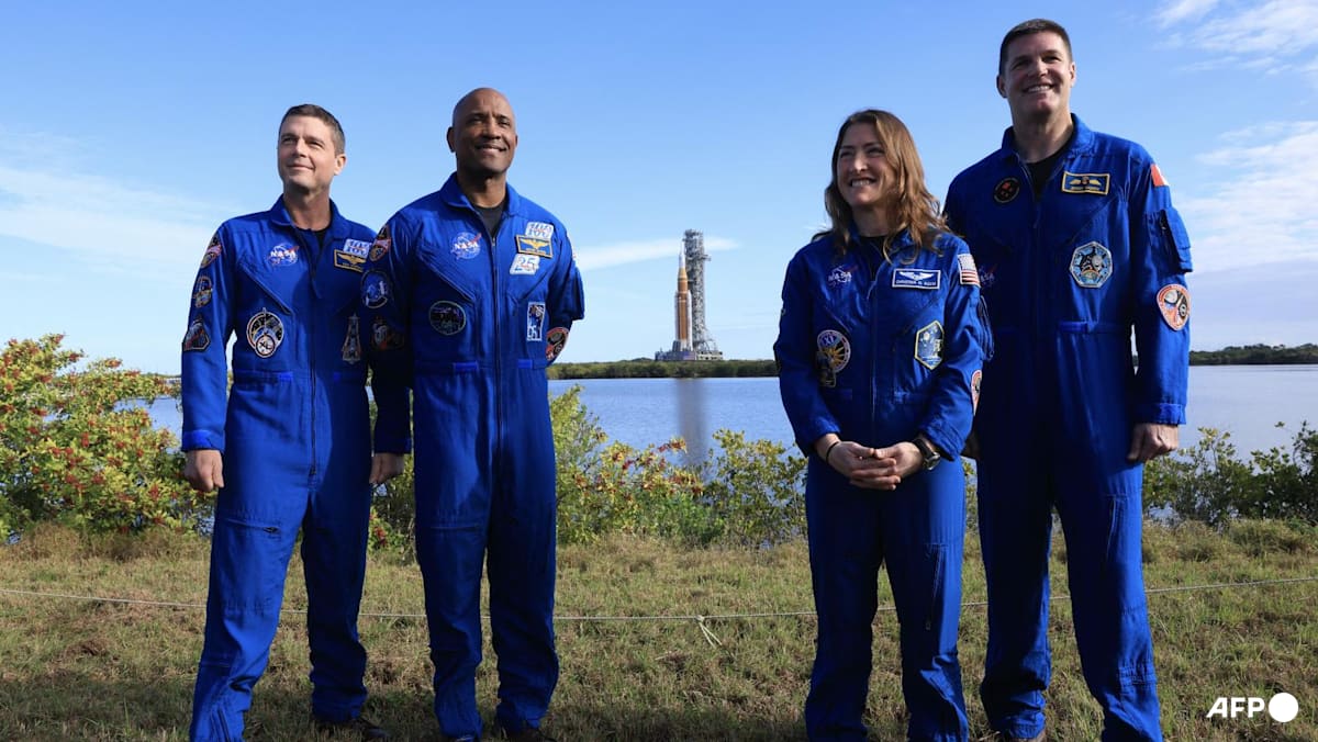 Meet the four astronauts set to voyage around the Moon