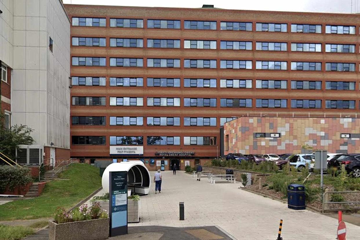 Royal Gwent Hospital in Newport, WalesCredit: Google Maps