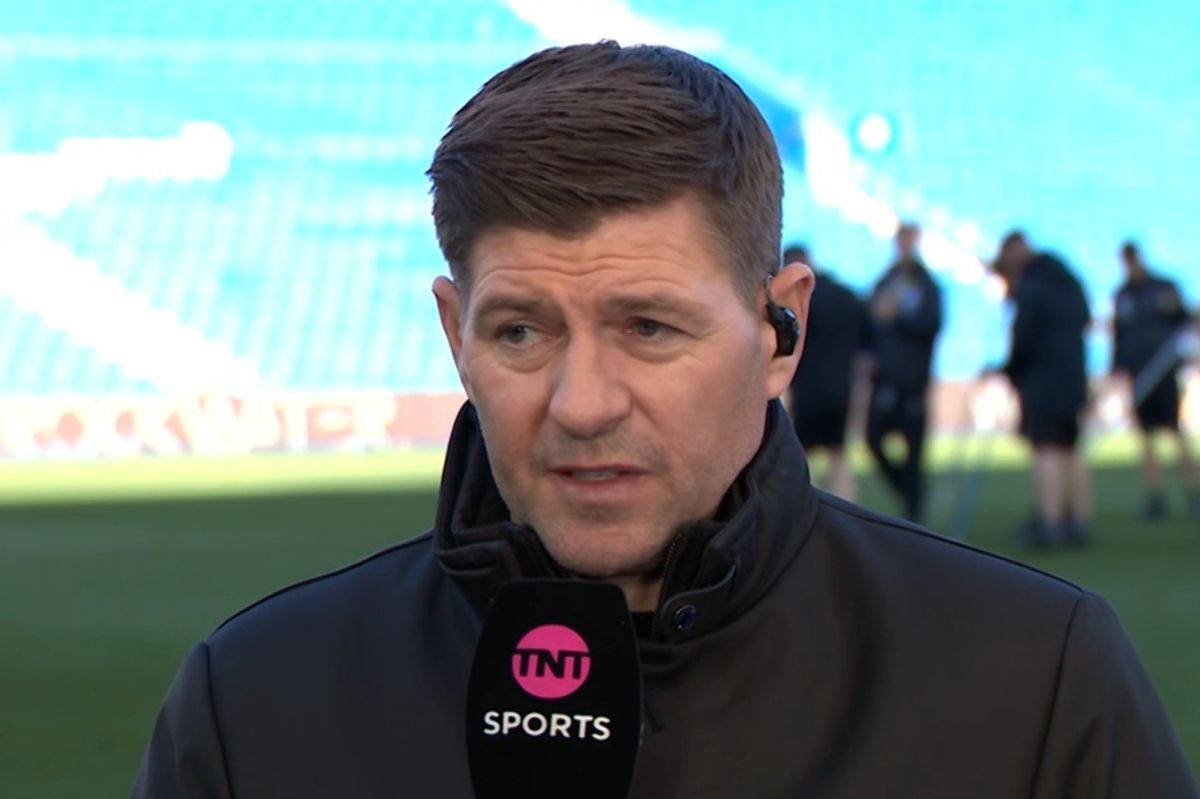 Steven Gerrard speaking after a Liverpool defeat