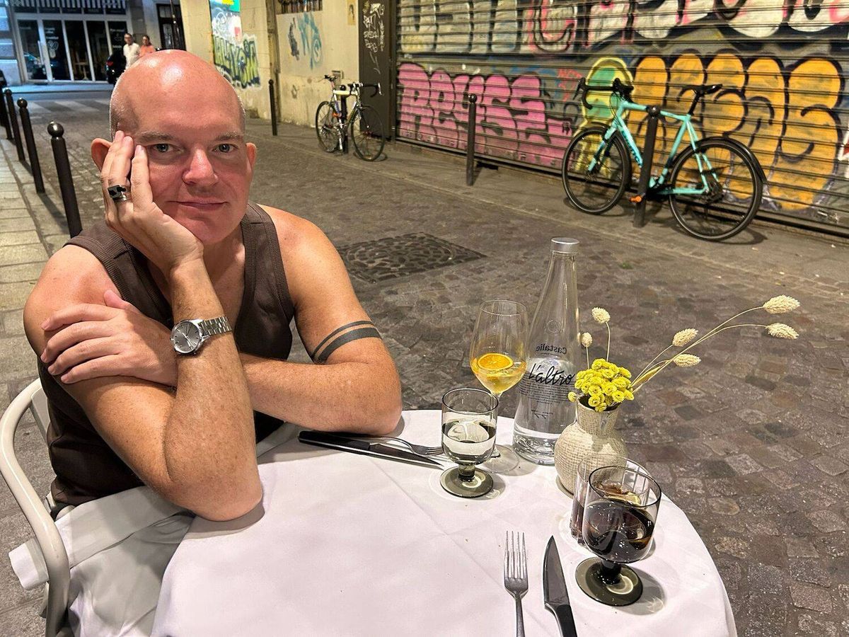 Antony Hawman after his weight loss in August 2025