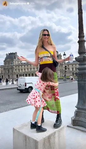 Behati Prinsloo with her daughterCredit: Behati Prinsloo/Instagram
