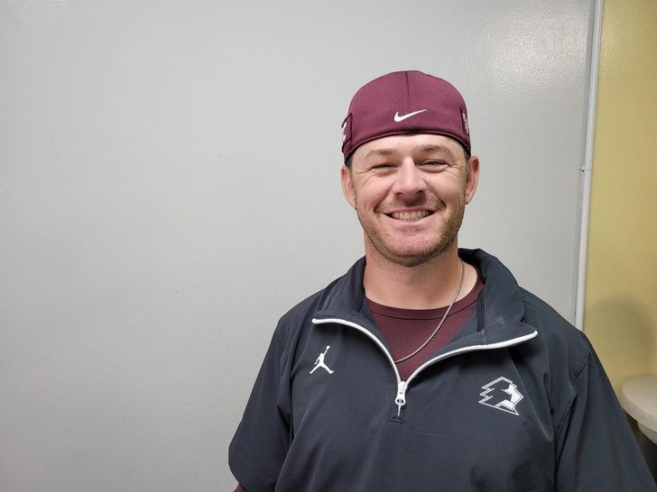Trenton Brooks of the Kiwoom Heroes poses for a photo after an interview with Yonhap News Agency, Monday, prior to a Korea Baseball Organization preseason game against the LG Twins at Jamsil Baseball Stadium in Seoul. Yonhap
