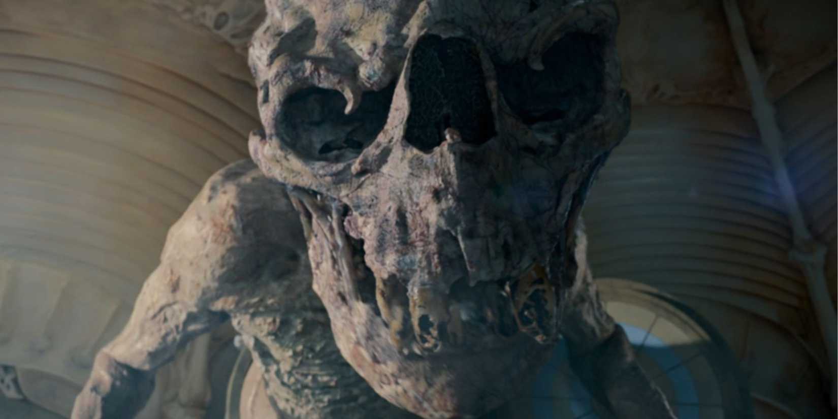 Omega in Doctor Who looking up