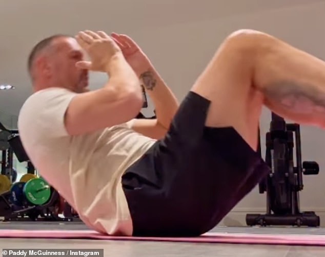 McGuinness admits the rigorous programme shocked his body to such an extent that he struggled to get up in the morning