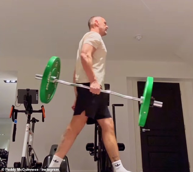 McGuinness decided to take on the viral trend through boredom, and used a former Children In Need challenge - during which he raised £7.5million for charity - as motivation