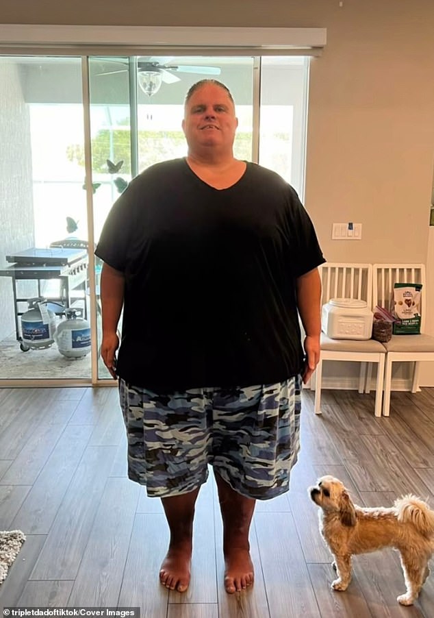 Fisher, who used to play football as a teenager, steadily gained weight well into adulthood, which led to a decades-long struggle with morbid obesity
