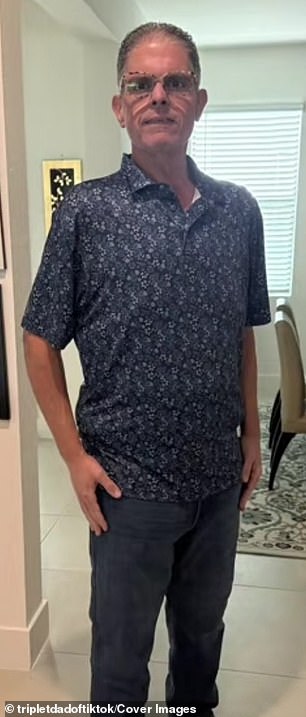 Now, the father-of-four is sharing the incredible story of his 505lb shred