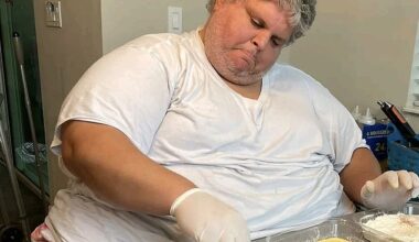 Jamie Fisher, from southern Florida, once tipped the scales at 715lb