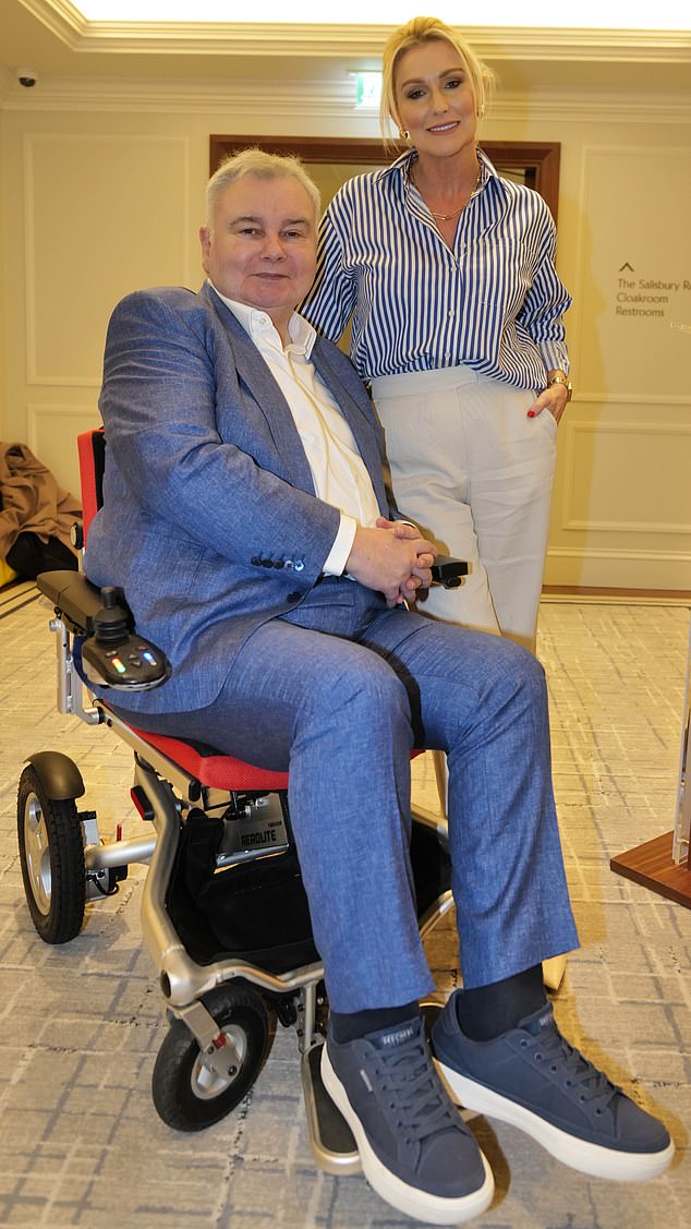 Eamonn with his girlfriend Katie Alexander, who is 22 years younger than him