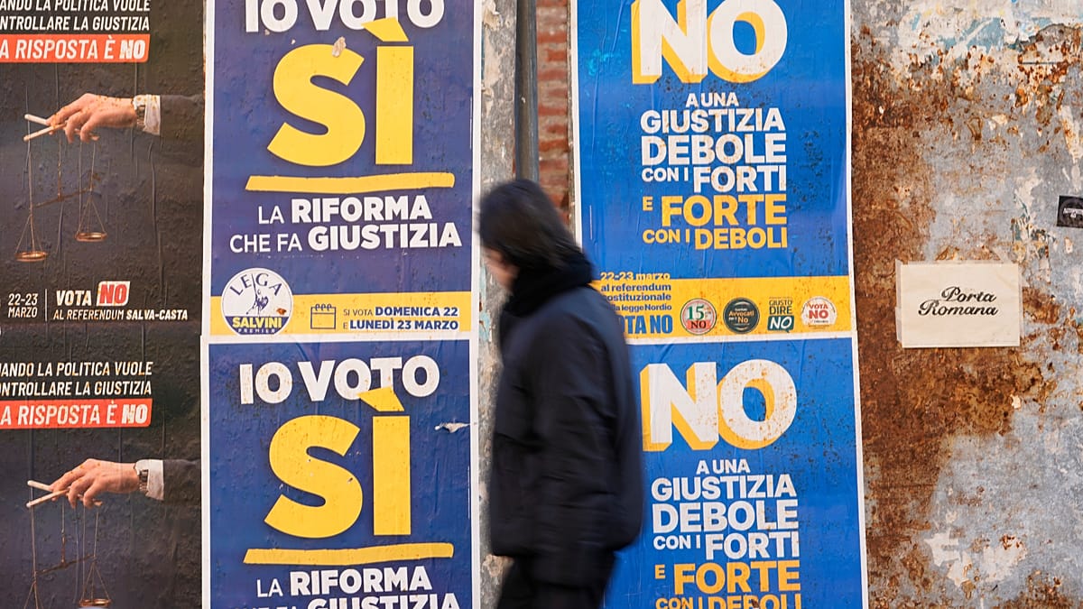 Italy votes on high-stakes justice referendum, a key test for Meloni's government