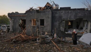 Video. Missile strike in northern Israel leaves at least 30 injured