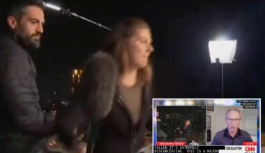 Bombings in Israel, Iran prompt CNN journos to run for cover during dramatic live shots