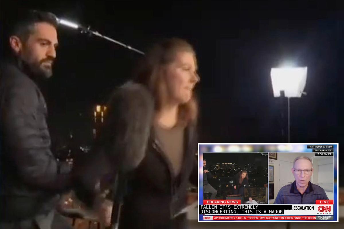 Bombings in Israel, Iran prompt CNN journos to run for cover during dramatic live shots