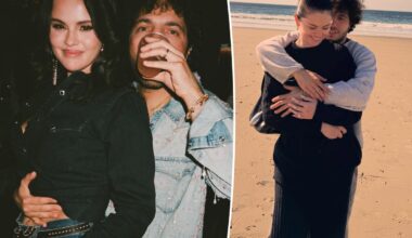 Selena Gomez packs on the PDA with Benny Blanco in new photos