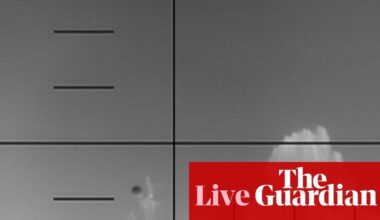 Middle East crisis live: US submarine sank Iranian warship, Hegseth says; Israel launches fresh strikes on Tehran | US-Israel war on Iran