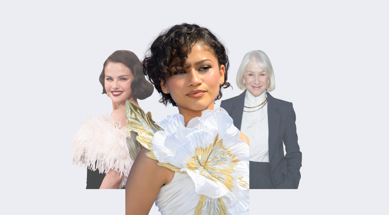 Selena Gomez, Zendaya and Dame Helen Mirren 