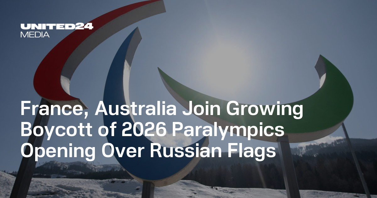 16 Countries, EU Skip 2026 Paralympics Opening Over Russia, Belarus Flags — UNITED24 Media