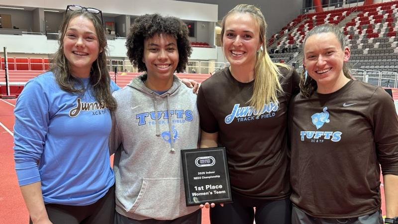 Women's Track & Field Wins New England DIII Indoor Title With Outstanding Sunday