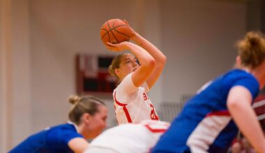 Photo of the BU Women's Basketball Senior Class of 2026