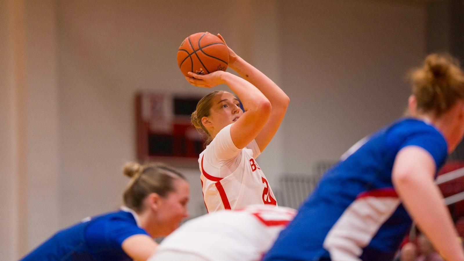 Photo of the BU Women's Basketball Senior Class of 2026