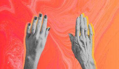 longevity hands, young hand, old hand