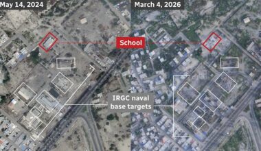 Who bombed a girls' school in Iran? A visual investigation