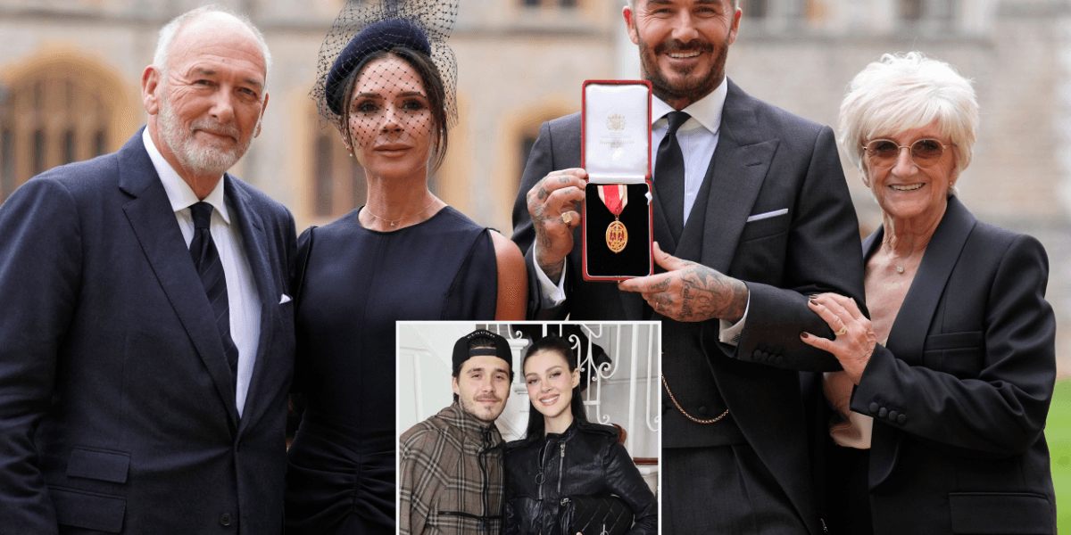 David Beckham's dad makes stance clear on Brooklyn Beckham fallout as he's 'determined to maintain' grandson bond