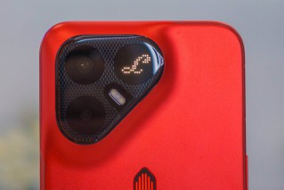 The LED matrix in action