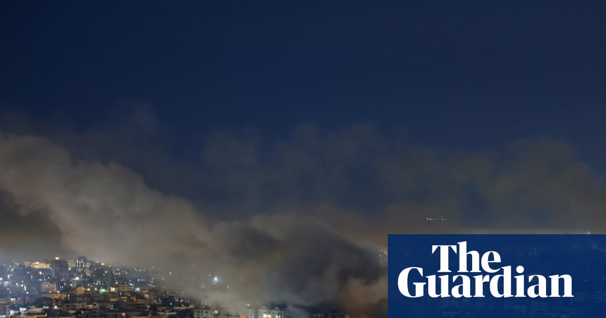 First Thing: Israel launches huge strikes against south Beirut after mass evacuation order | US news