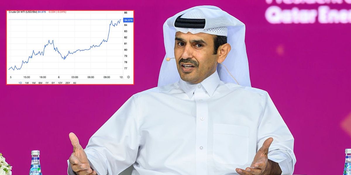 Oil prices could 'bring down the economies of the world' as Qatar warns prices could surge to $150 a barrel