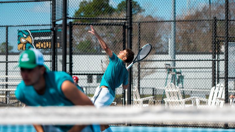 Coastal Men’s Tennis Travels to Charlotte for Two-Match Weekend