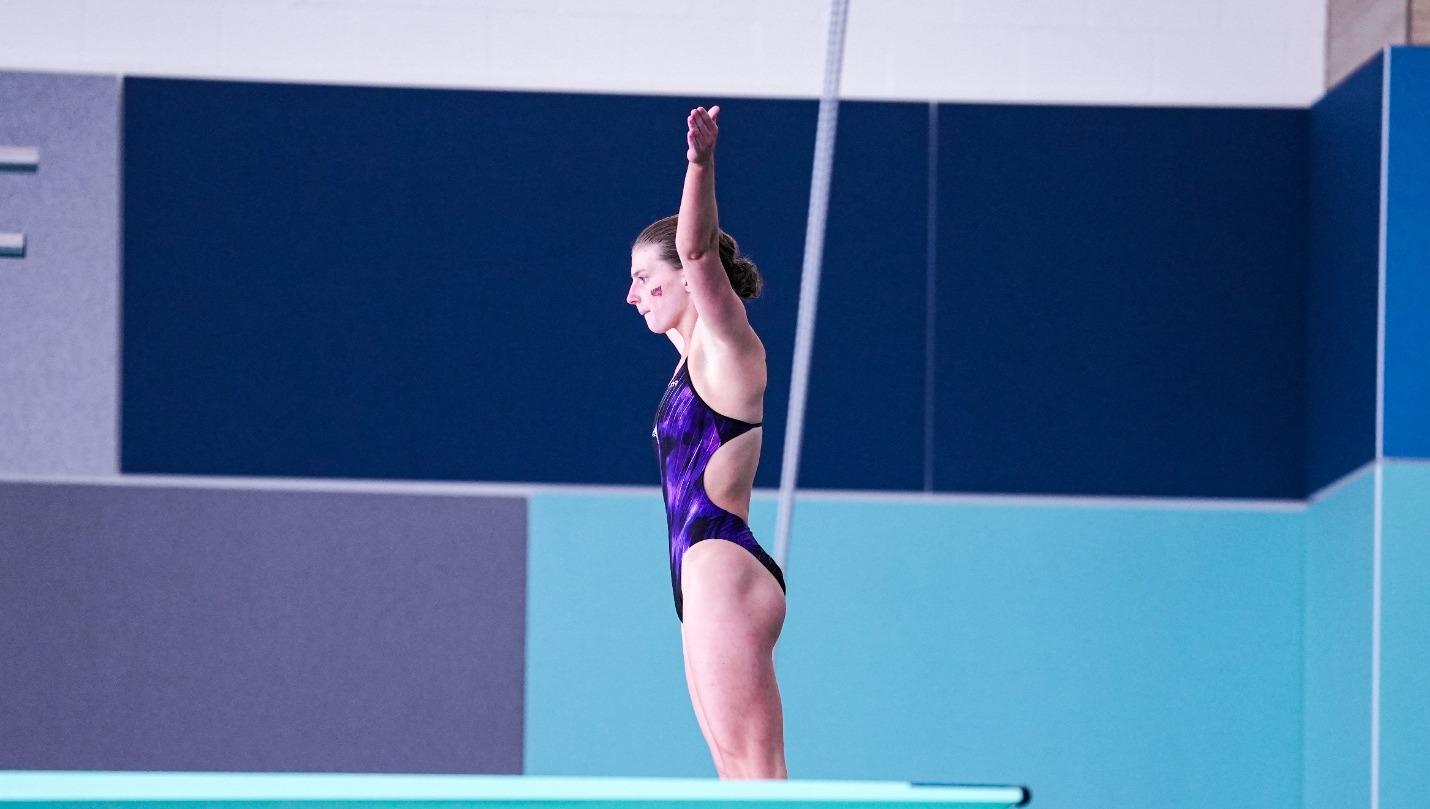 UNI swim and dive: Hogan wins MVC three-meter diving crown