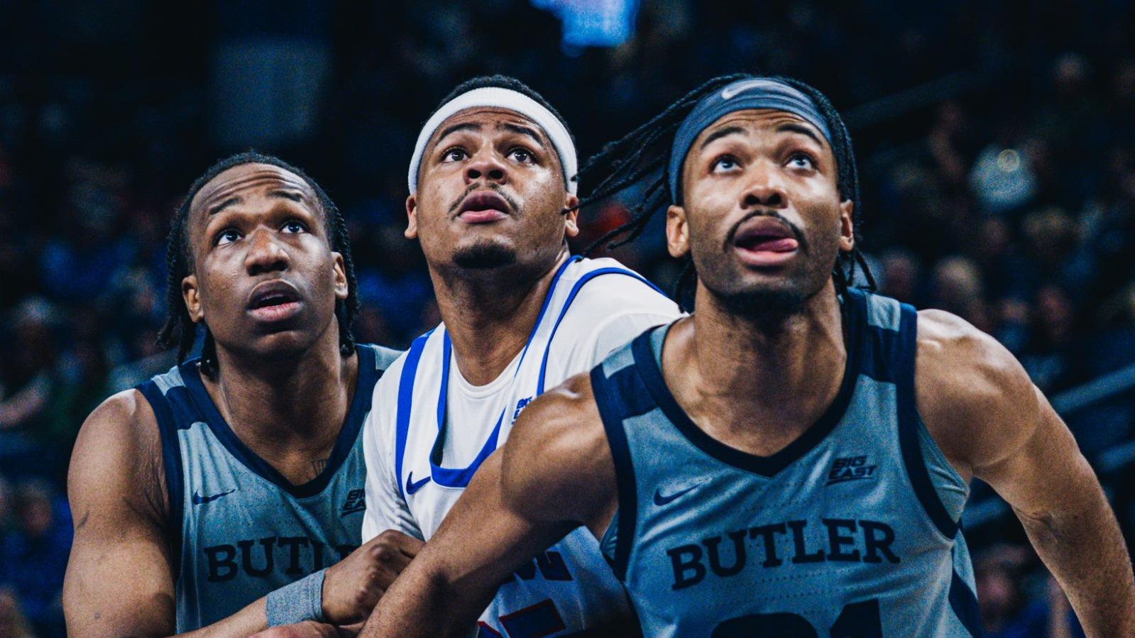 NJ Benson dunks the ball.