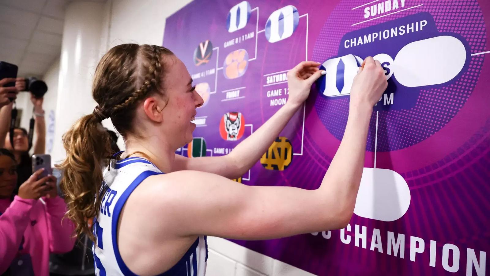 Duke women's basketball took on Notre Dame in the semifinals of the ACC Championship.