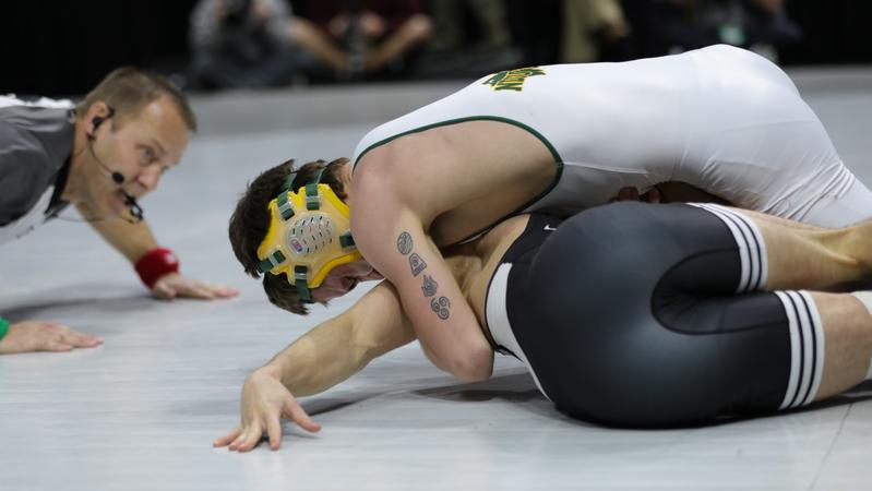 NDSU Wrestling Places Five at Big 12 Championships