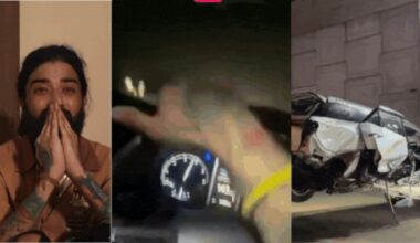 '5 days without food': 80K watch live as YouTuber Anurag Dobhal crashes SUV into DME divider; critical | Ghaziabad News