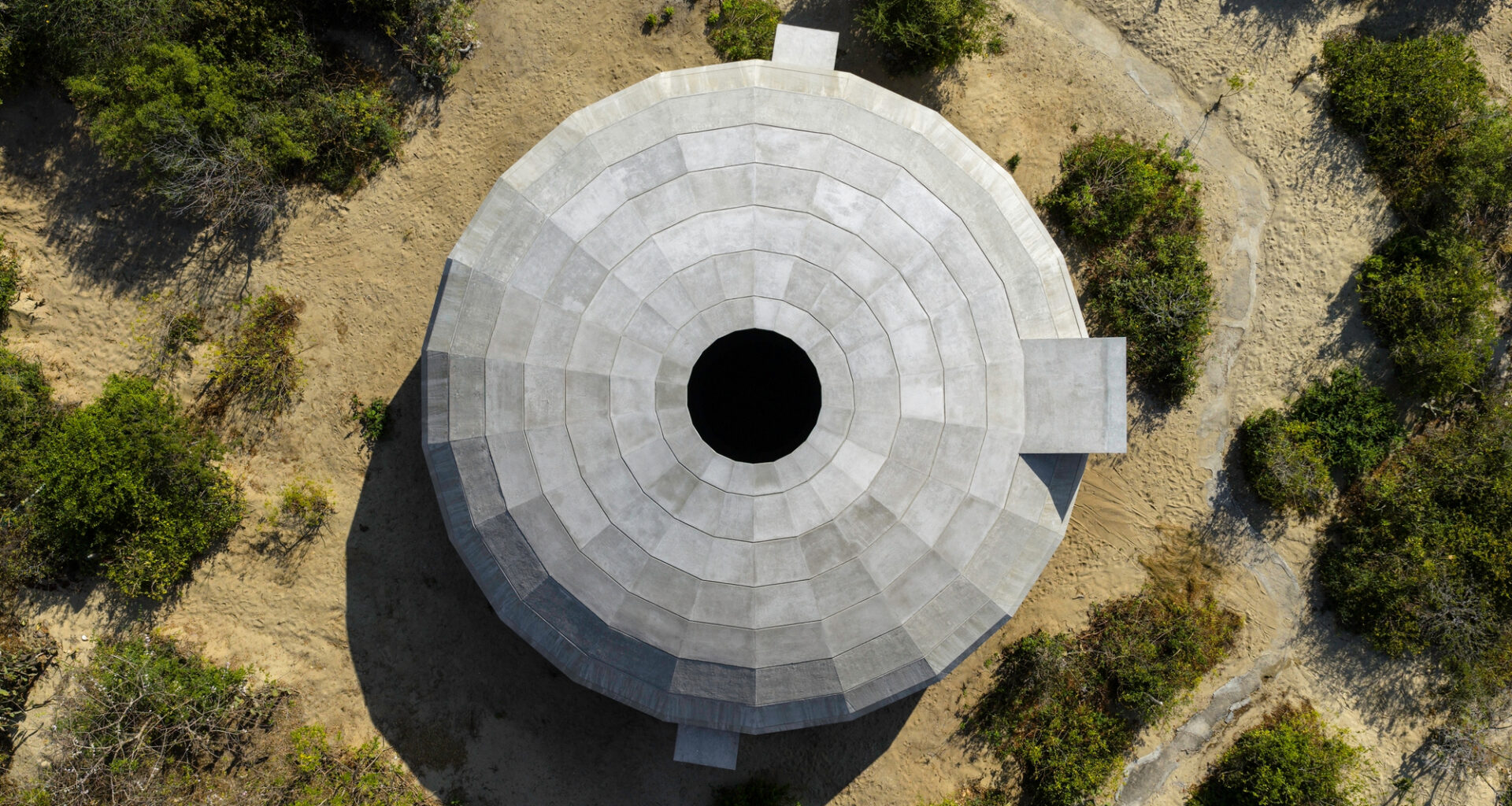 OMA / Shohei Shigematsu Designs Ellipsoidal Pavilion for Mushroom Cultivation at Casa Wabi in Oaxaca, Mexico