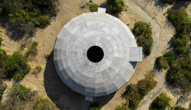 OMA / Shohei Shigematsu Designs Ellipsoidal Pavilion for Mushroom Cultivation at Casa Wabi in Oaxaca, Mexico