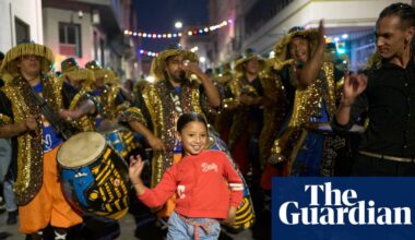 Uruguay’s candombe brings streets to life as the once-banned musical tradition roars back | Uruguay