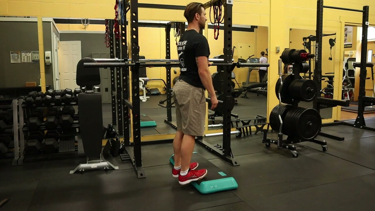 Standing Calves Raise - YouTube