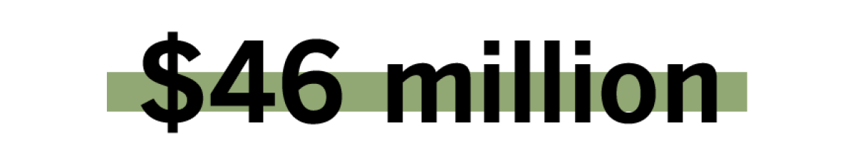 forty-six million dollars